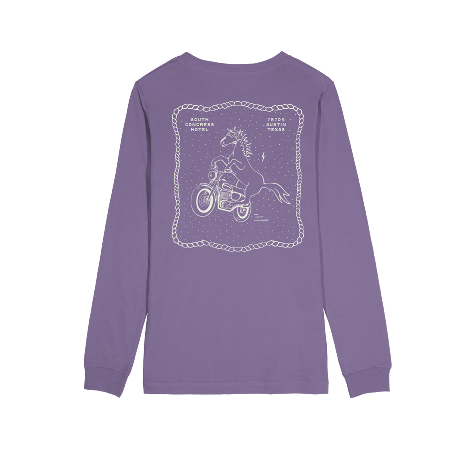 SCH Let’s Ride Moto Horsey Long Sleeve Tee